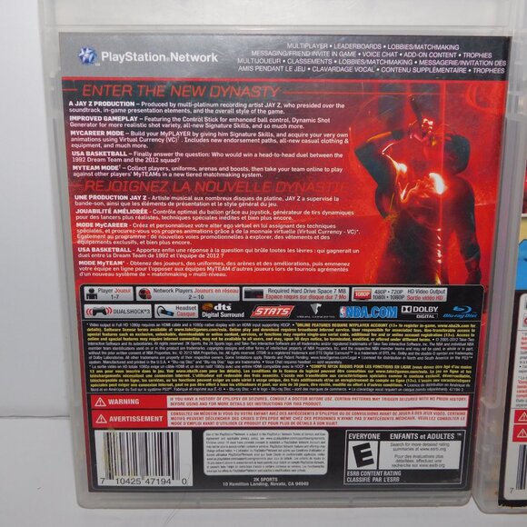 PS3 NBA 2K13 & 2K15 Basketball Video Game Set - Picture 5 of 7